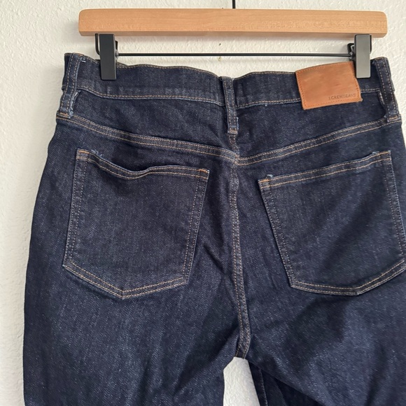 J.Crew Dark Wash Straight Leg Jeans Women’s Size 29 (8 US) - Picture 4 of 7